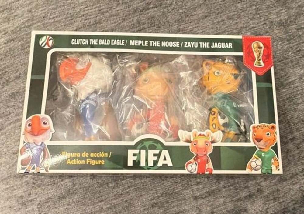 FIFA World Cup 2026 3” Figure Set (Maple, Zayu, Clutch)